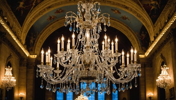 Les lustres en cristal de saint louis : un héritage de lumière et d'élégance